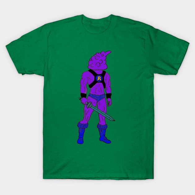 Prince Algor Purple Large Art T-Shirt by Rampageo Industries 